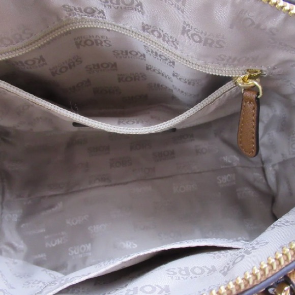 Michael Kors Ciara Medium studded satchel luggage - Picture 6 of 8